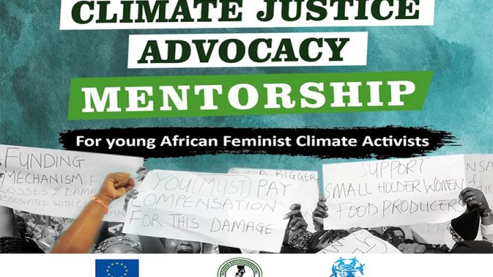 Climate Justice Advocacy Mentorship for Young African Feminist Climate Activists